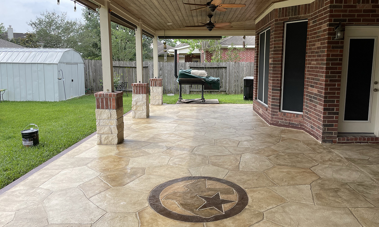 McKinney Decorative Concrete Overlay