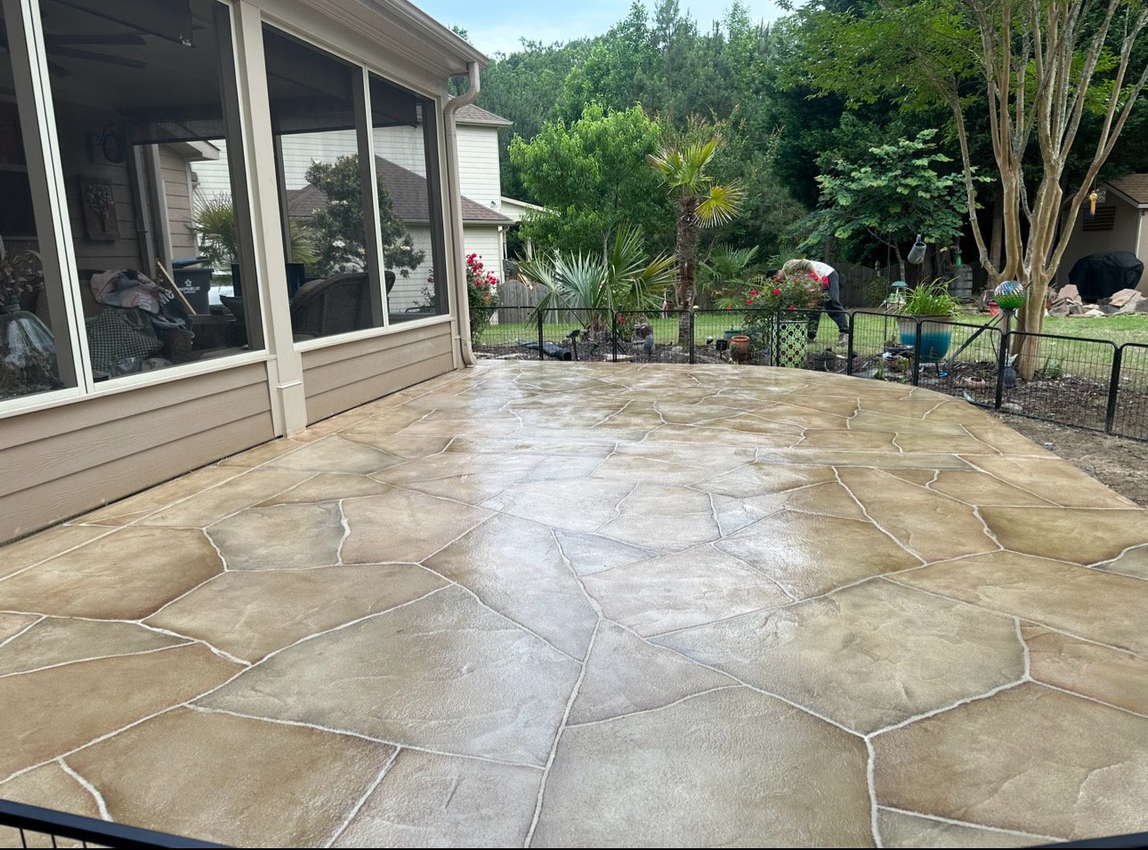 Lewisville TX Concrete Overlay Services | Restore Patios & Driveways