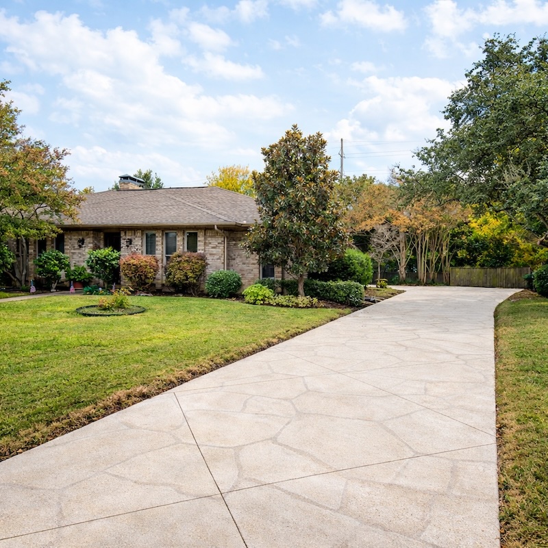 Driveway Overlay in Denton