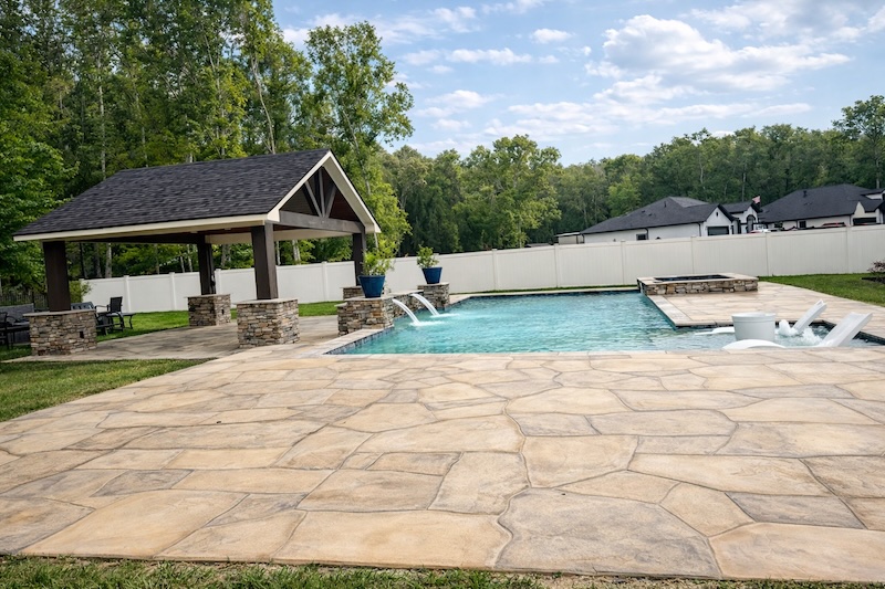 Patio Resurfacing in Lewisville'