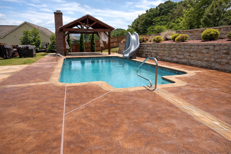 Pool Deck Resurfacing in Colleyville