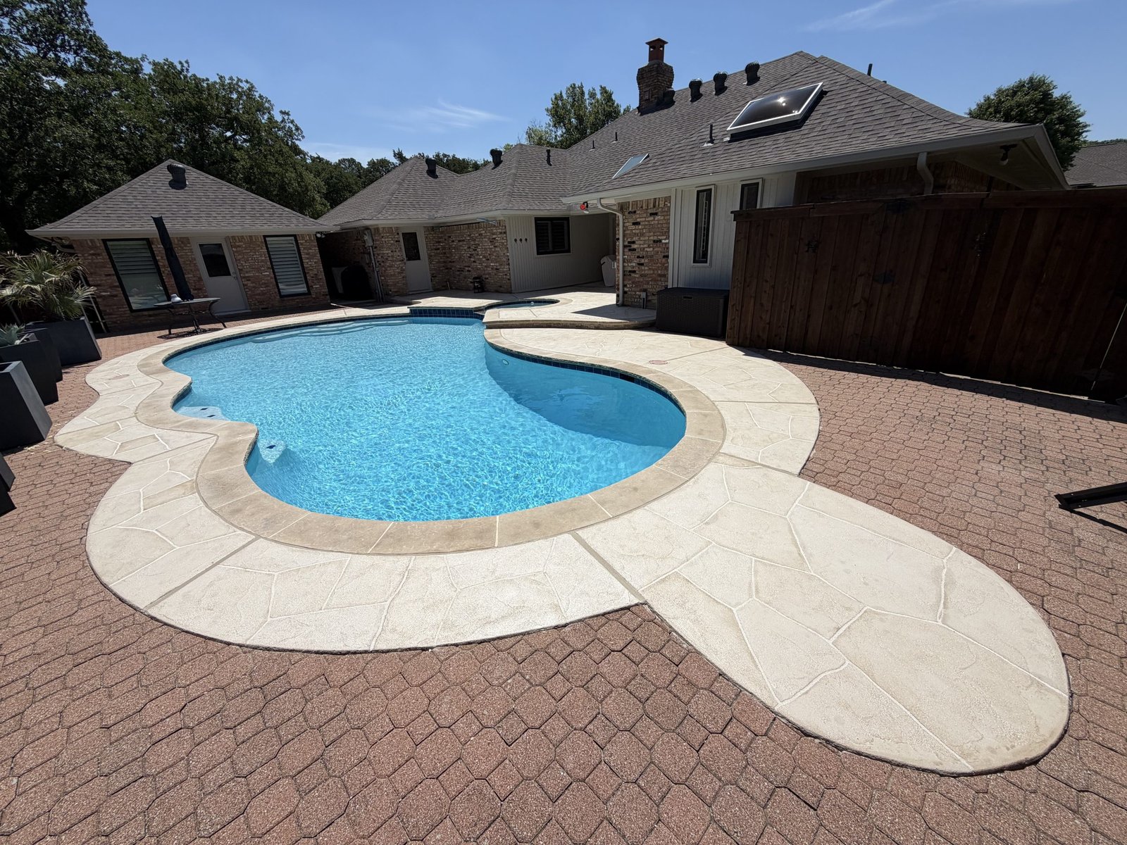 Slip-Resistant Pool Deck Overlay McKinney TX